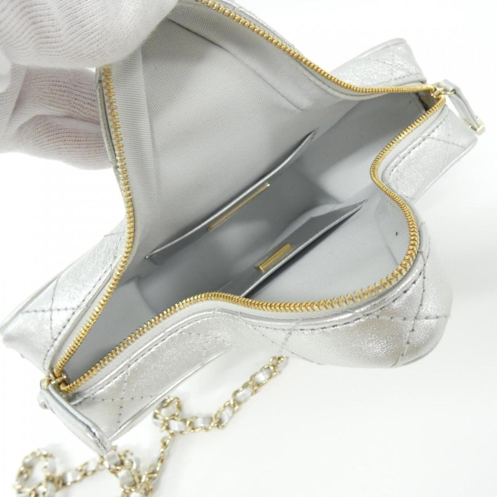 Chanel Silver Shoulder Bag