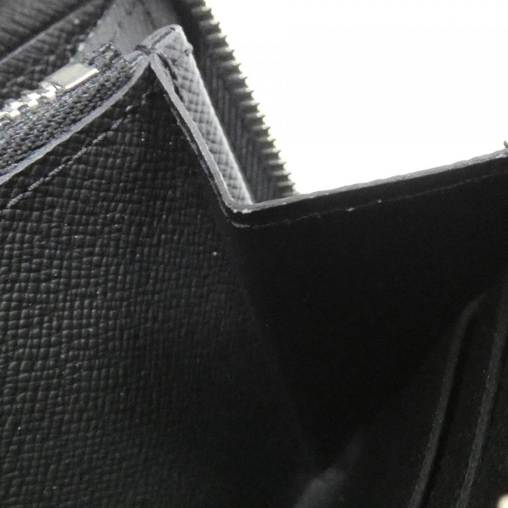 Louis Vuitton Black Leather Long Wallet