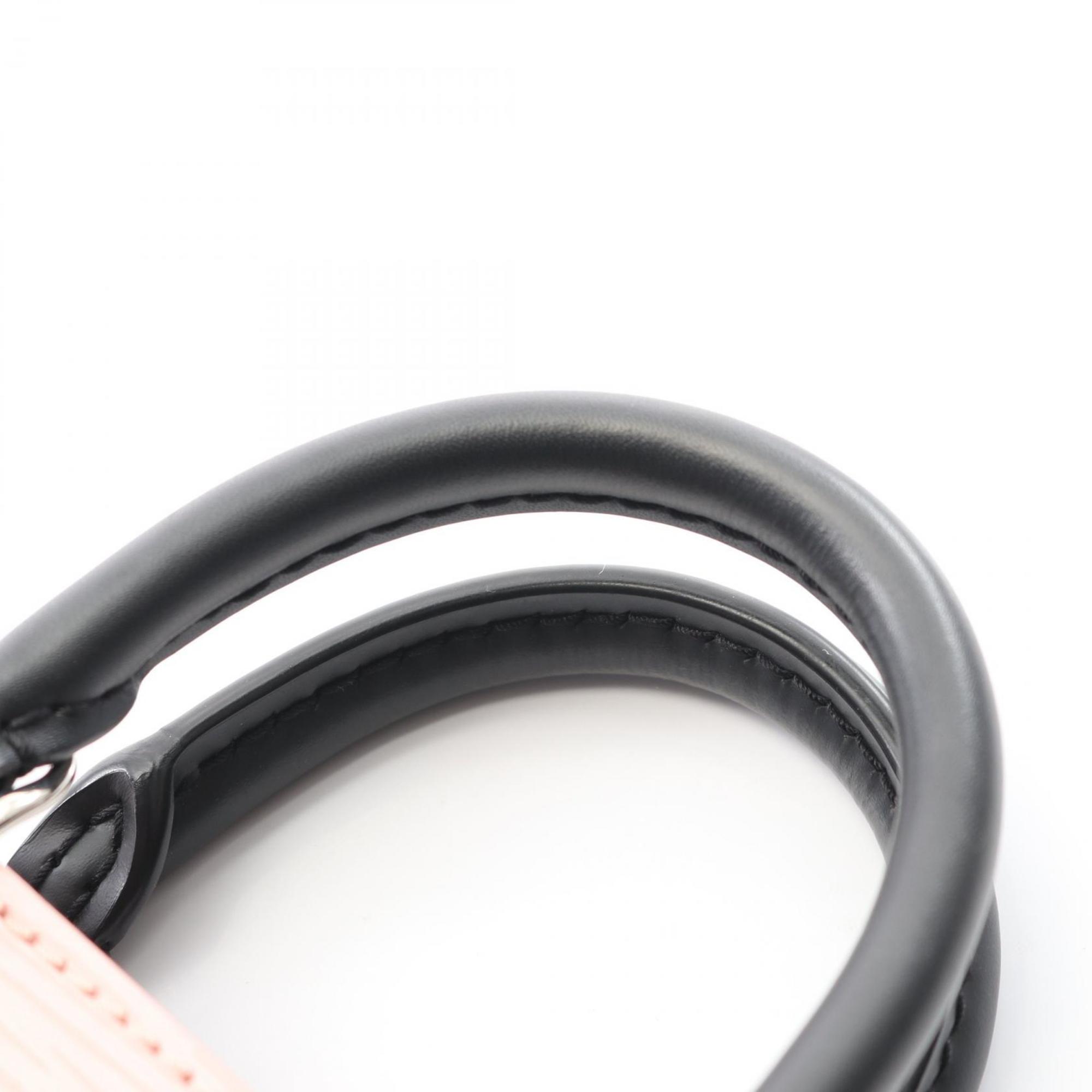 Louis Vuitton Black Pink Rose Ballerine Epi Leather Handbag