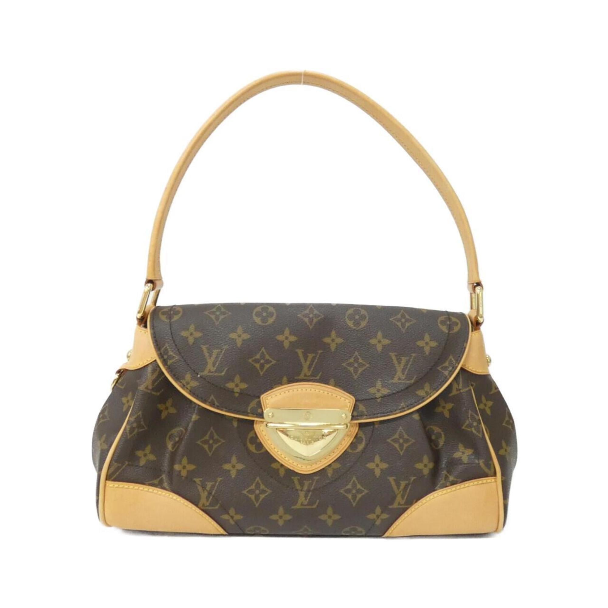Louis Vuitton Brown Coated Canvas Shoulder Bag