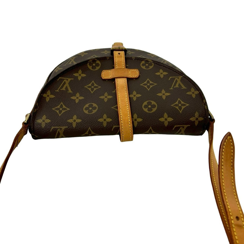 Louis Vuitton Brown Leather Pvc Pochette Shoulder Bag