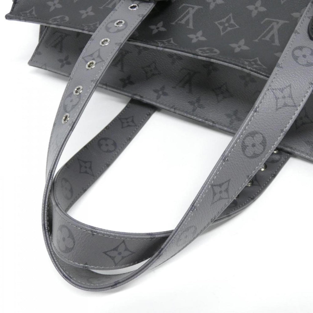 Louis Vuitton Black Gris Coated Canvas Handbag