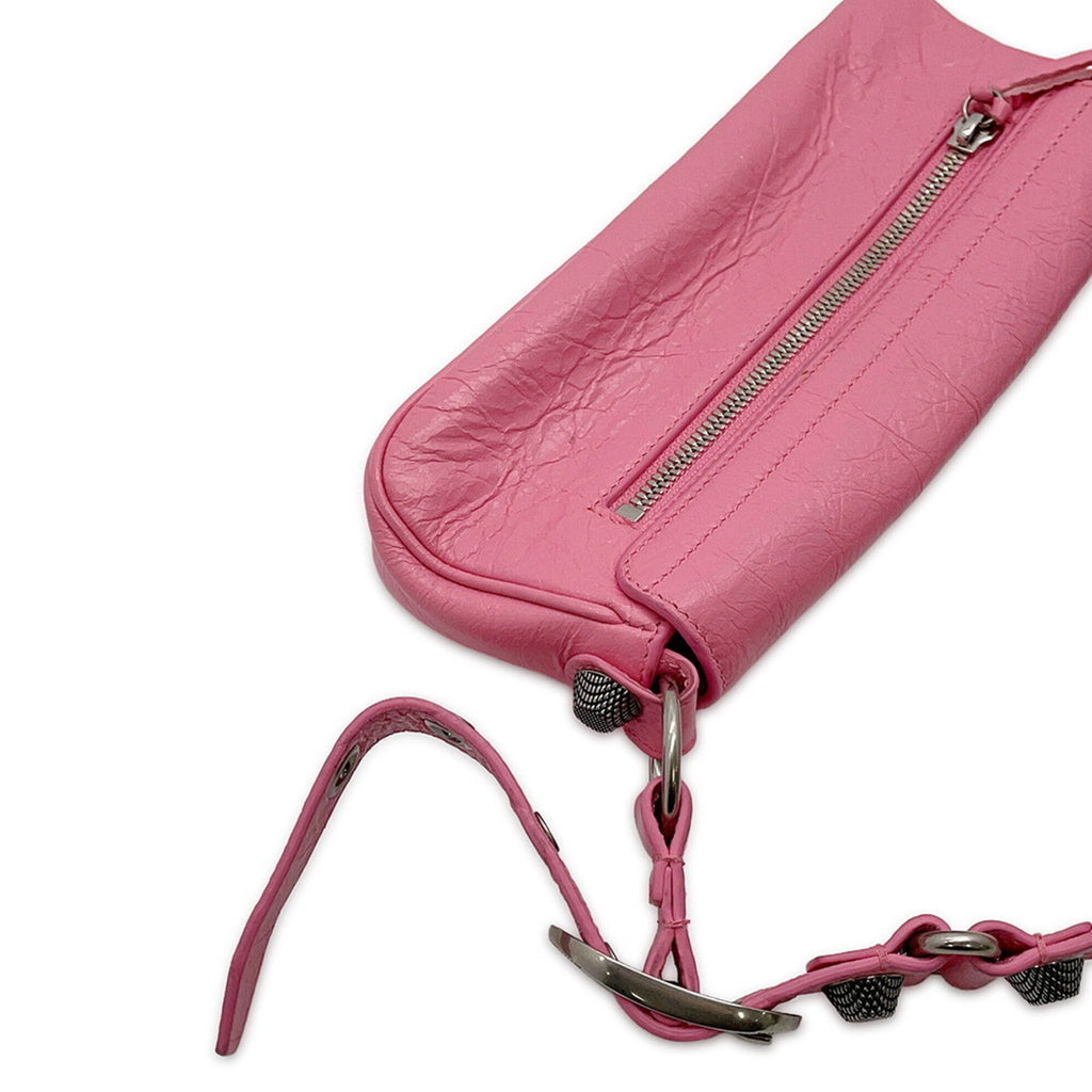 Balenciaga Pink Leather Handbag Shoulder