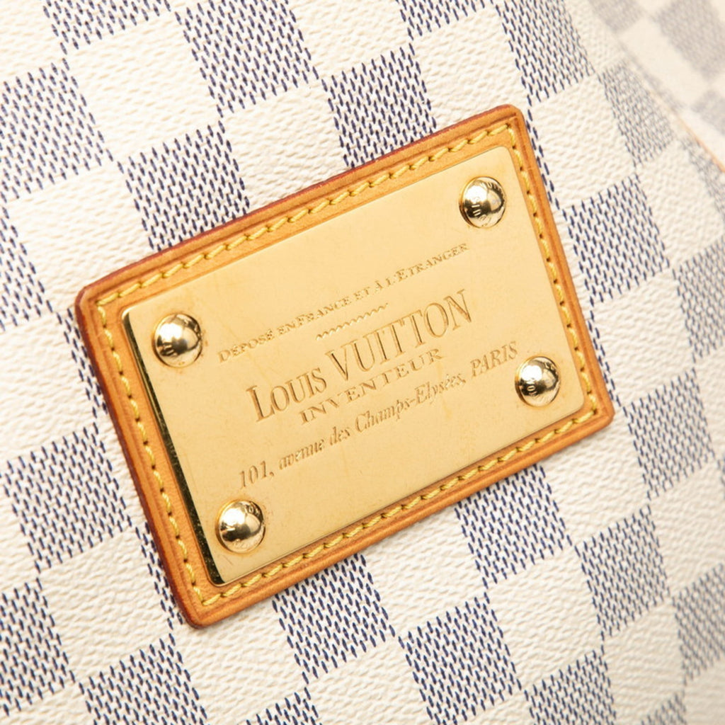 Louis Vuitton White Pvc Leather Shoulder Bag