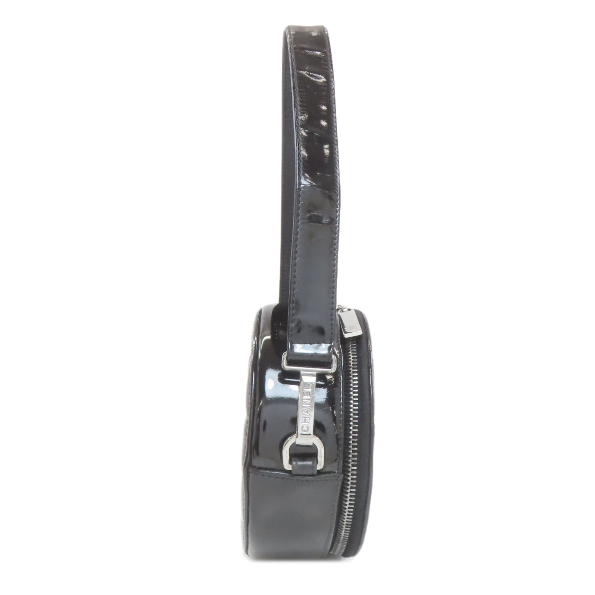 Chanel Black Leather Shoulder Bag