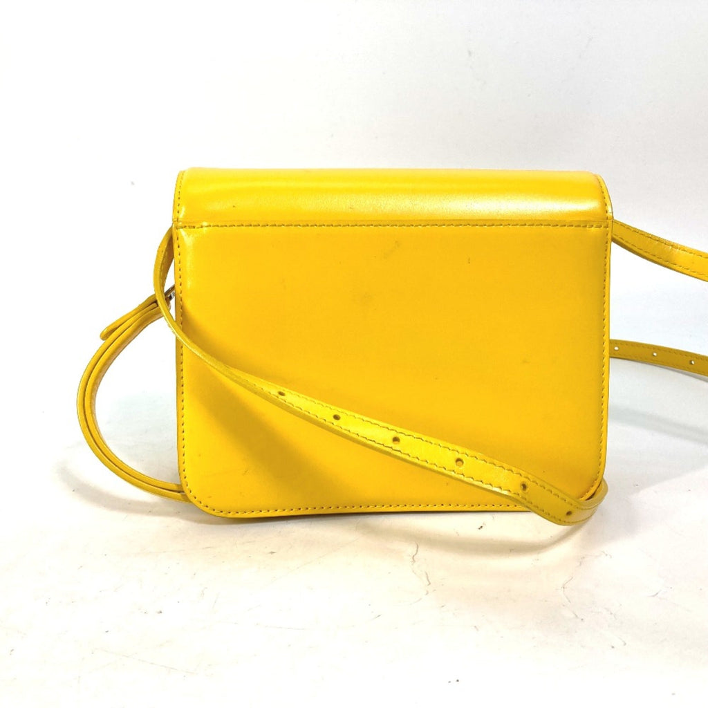Balenciaga Yellow Leather Shoulder