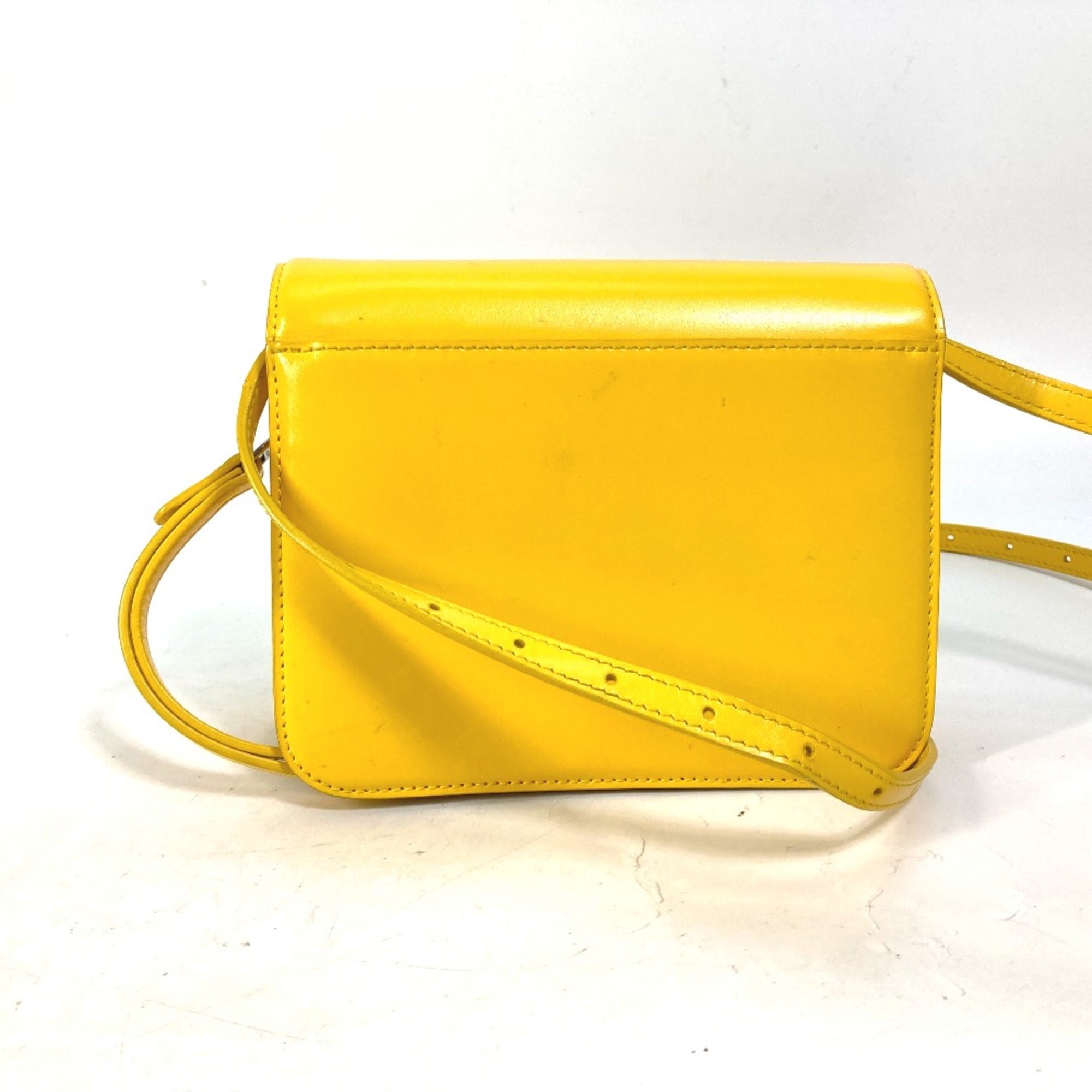 Balenciaga Yellow Leather Shoulder