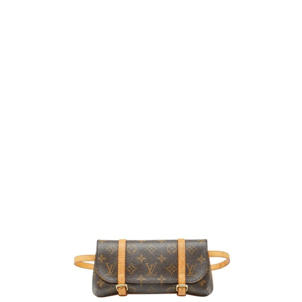 Louis Vuitton Brown Pvc Leather Fanny Pack Pochette