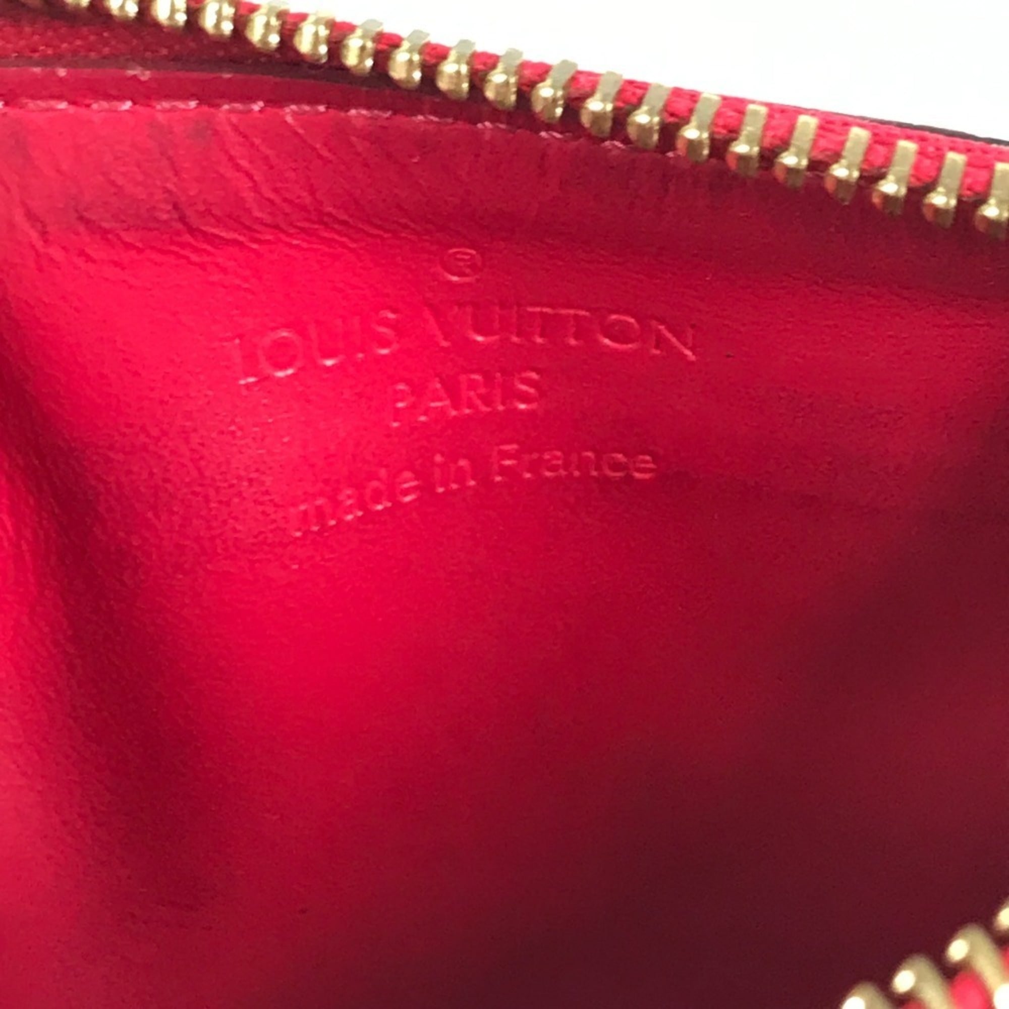 Louis Vuitton Monogram Vernis Pink Monogram Vernis Coin Purse/Coin Case