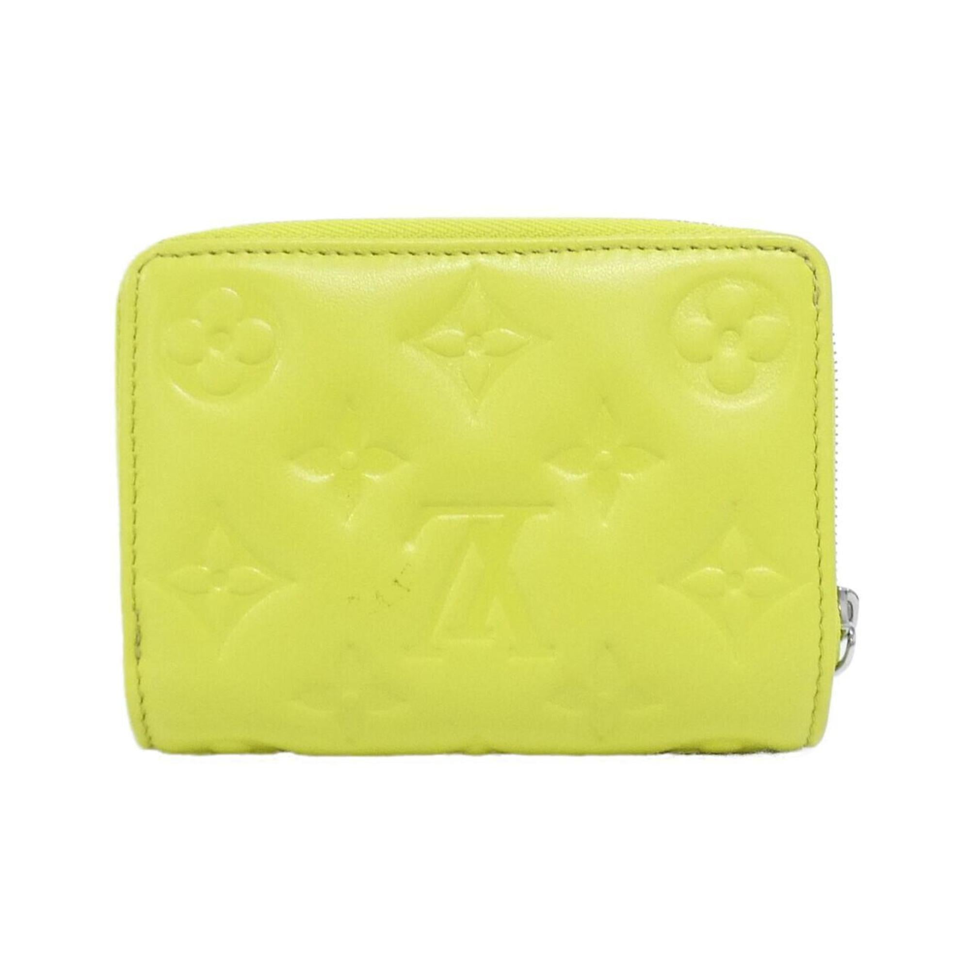 Louis Vuitton Yellow Leather Long Wallet