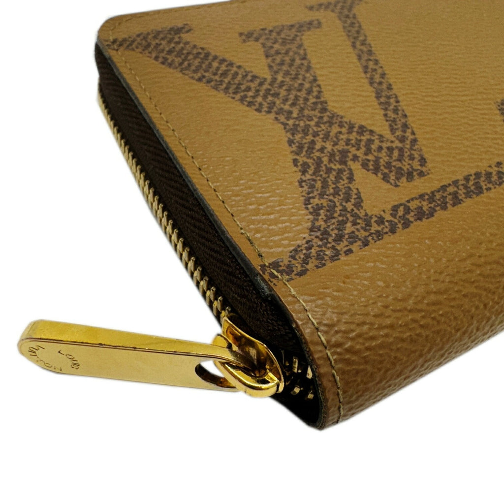 Louis Vuitton Monogram Brown Monogram Reverse Long Bill Wallet