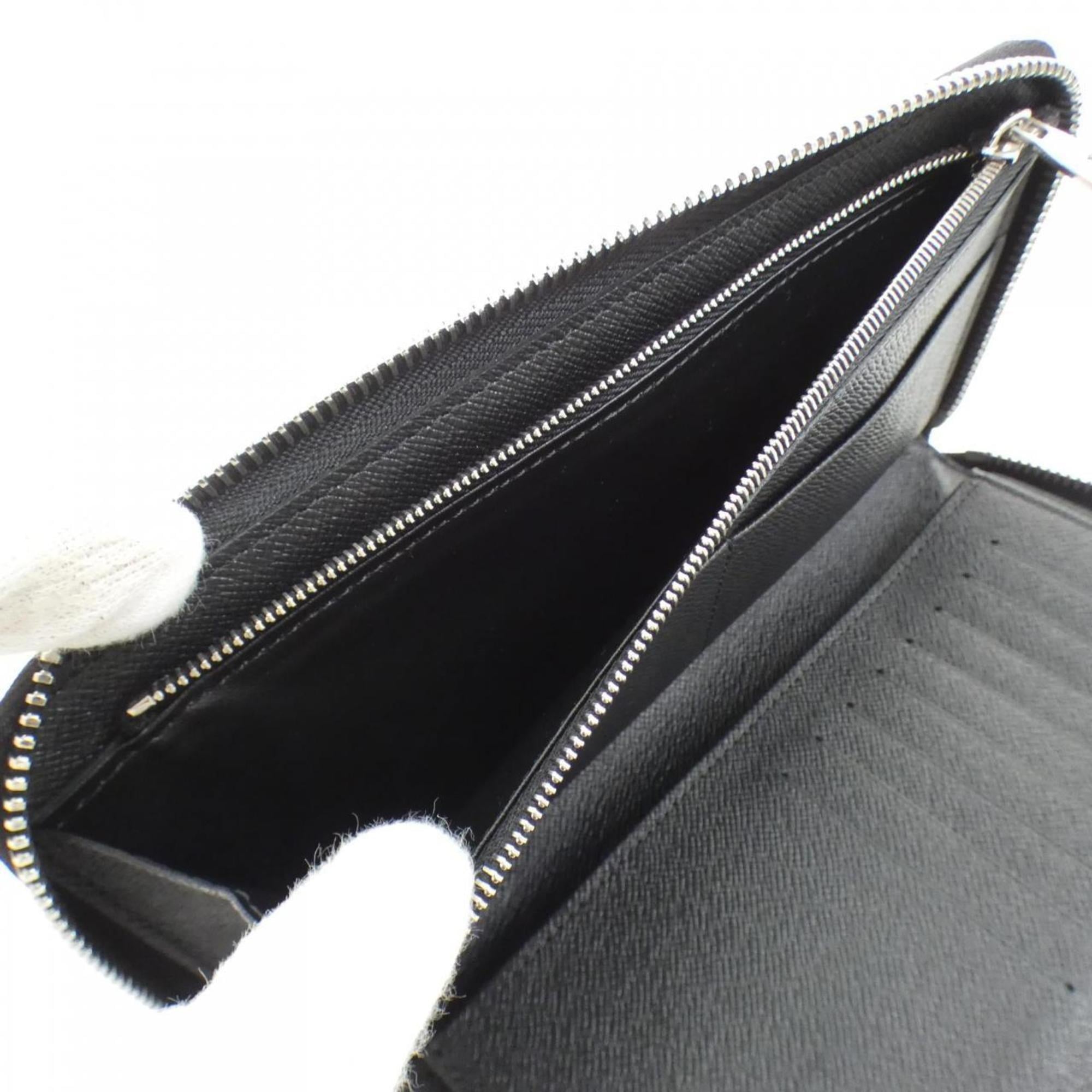 Louis Vuitton Graphite Coated Canvas Long Wallet