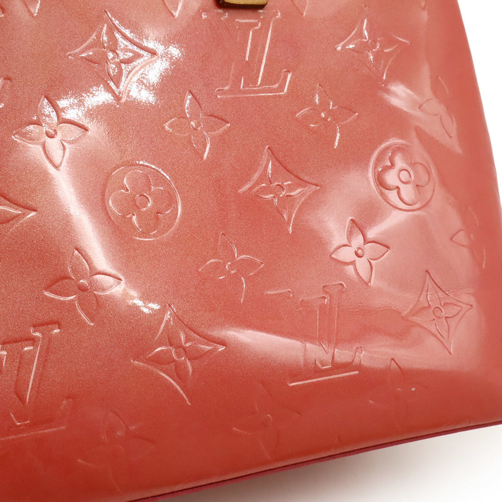 Louis Vuitton Monogram Vernis Framboise Handbag Tote Bag
