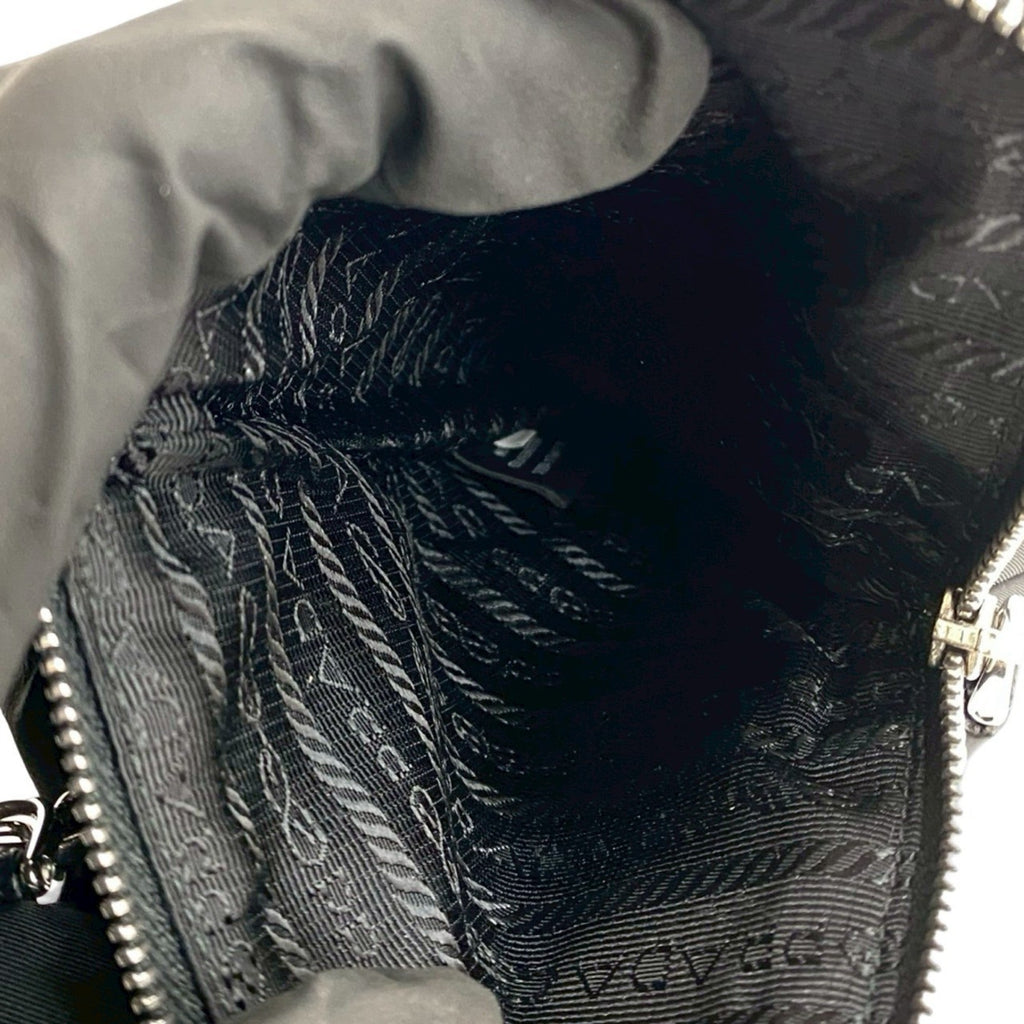 Prada Black Nylon Shoulder Bag