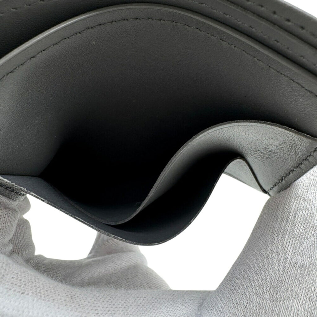 Louis Vuitton Dark Gray Gray Leather Wallet