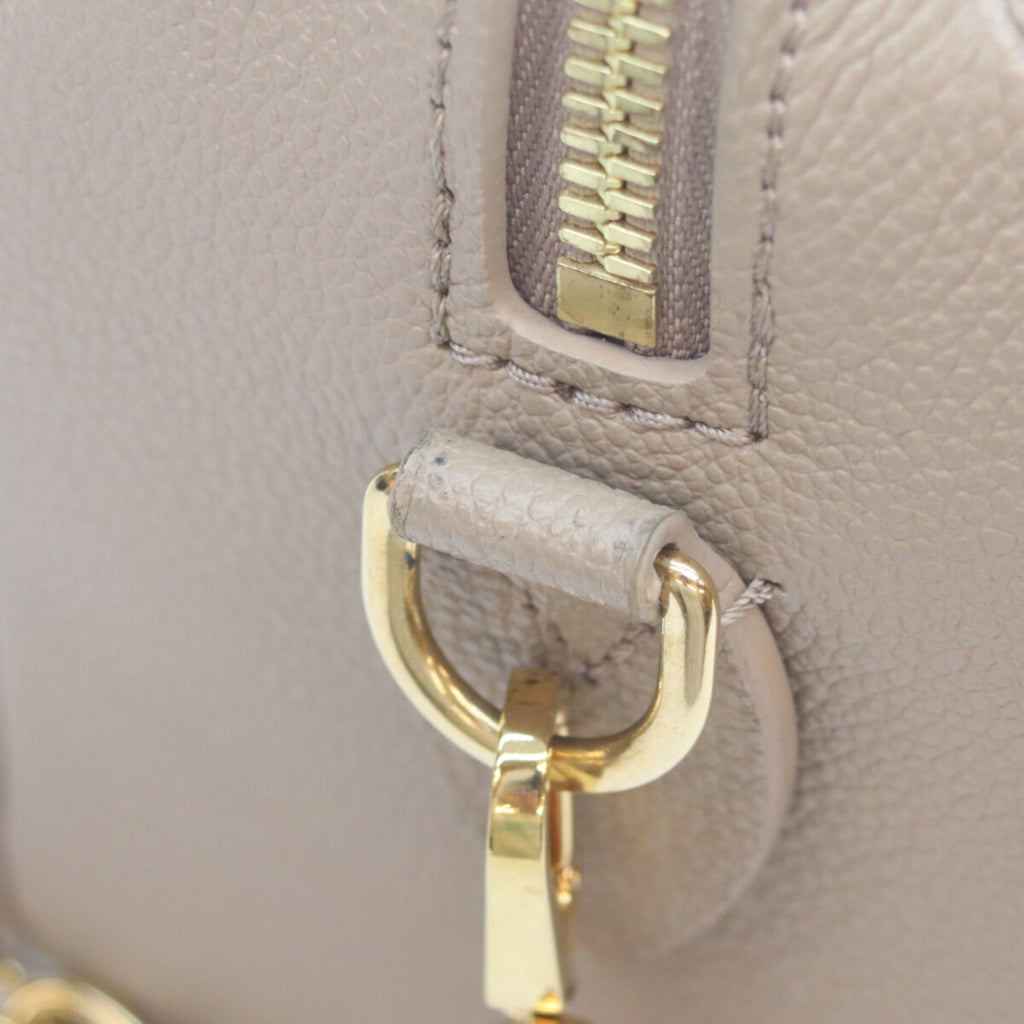 Louis Vuitton Grayish Tourterelle Monogram Empreinte Boston Bag