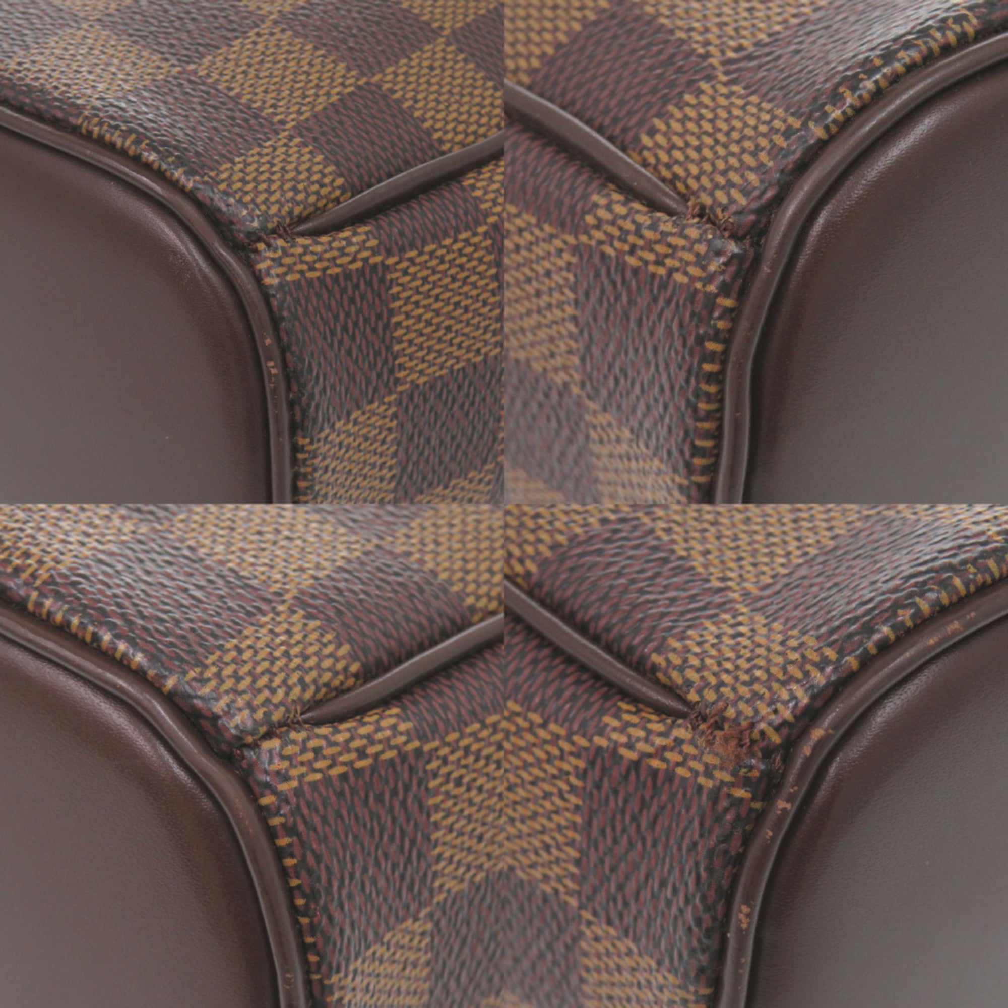 Louis Vuitton Damier Brown Damier Canvas Damier Canvas Shoulder Bag
