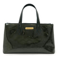 Louis Vuitton Blue Infini Monogram Vernis Handbag Tote Bag
