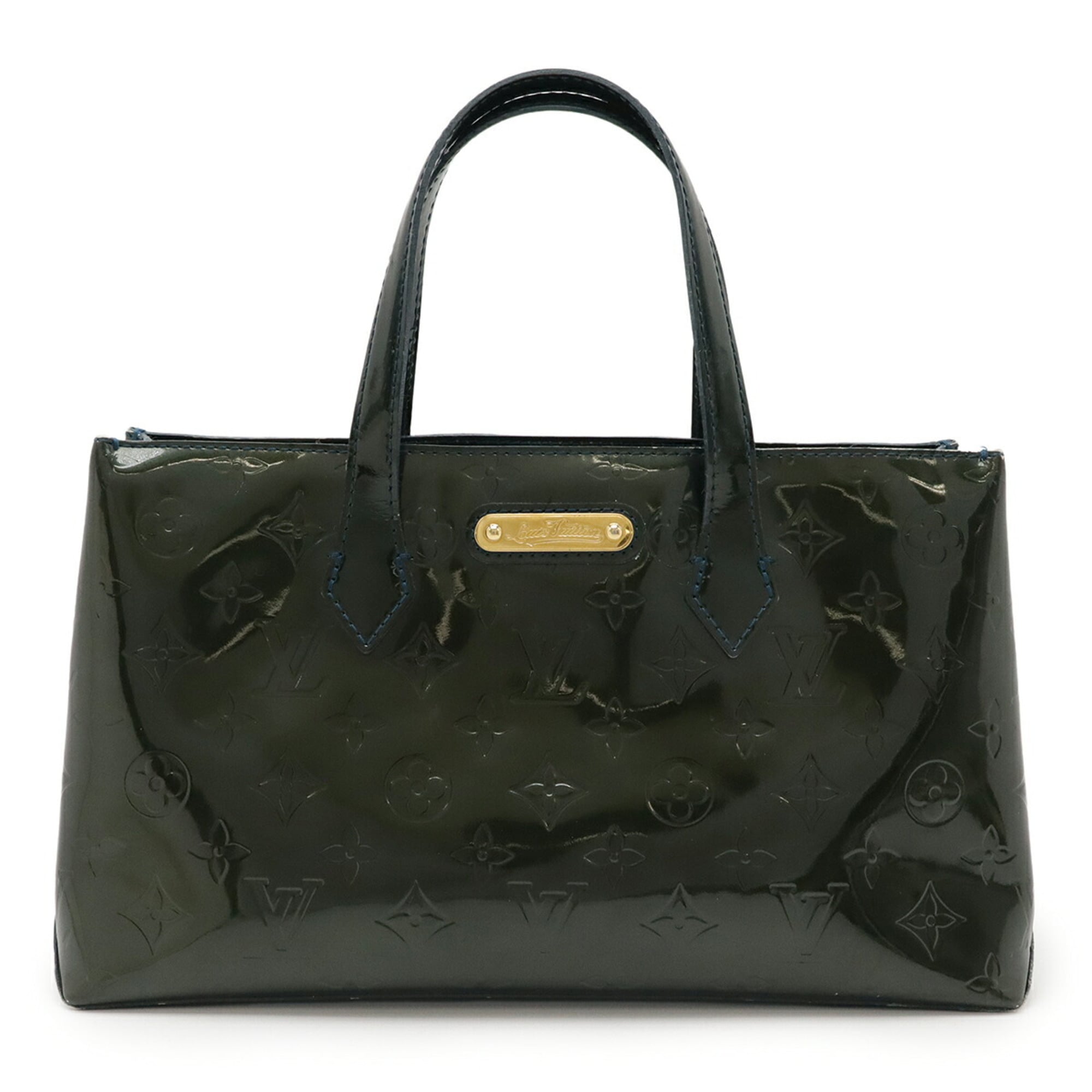Louis Vuitton Blue Infini Monogram Vernis Handbag Tote Bag
