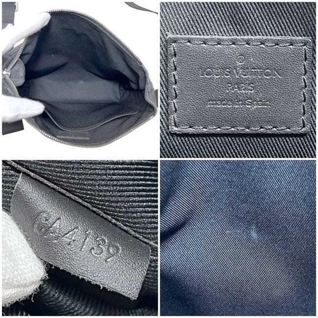 Louis Vuitton Black Damier Infini Leather Shoulder Bag