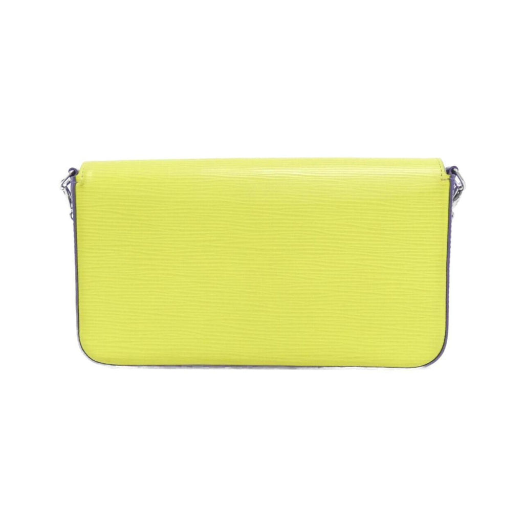 Louis Vuitton Yellow Leather Pochette Shoulder Bag