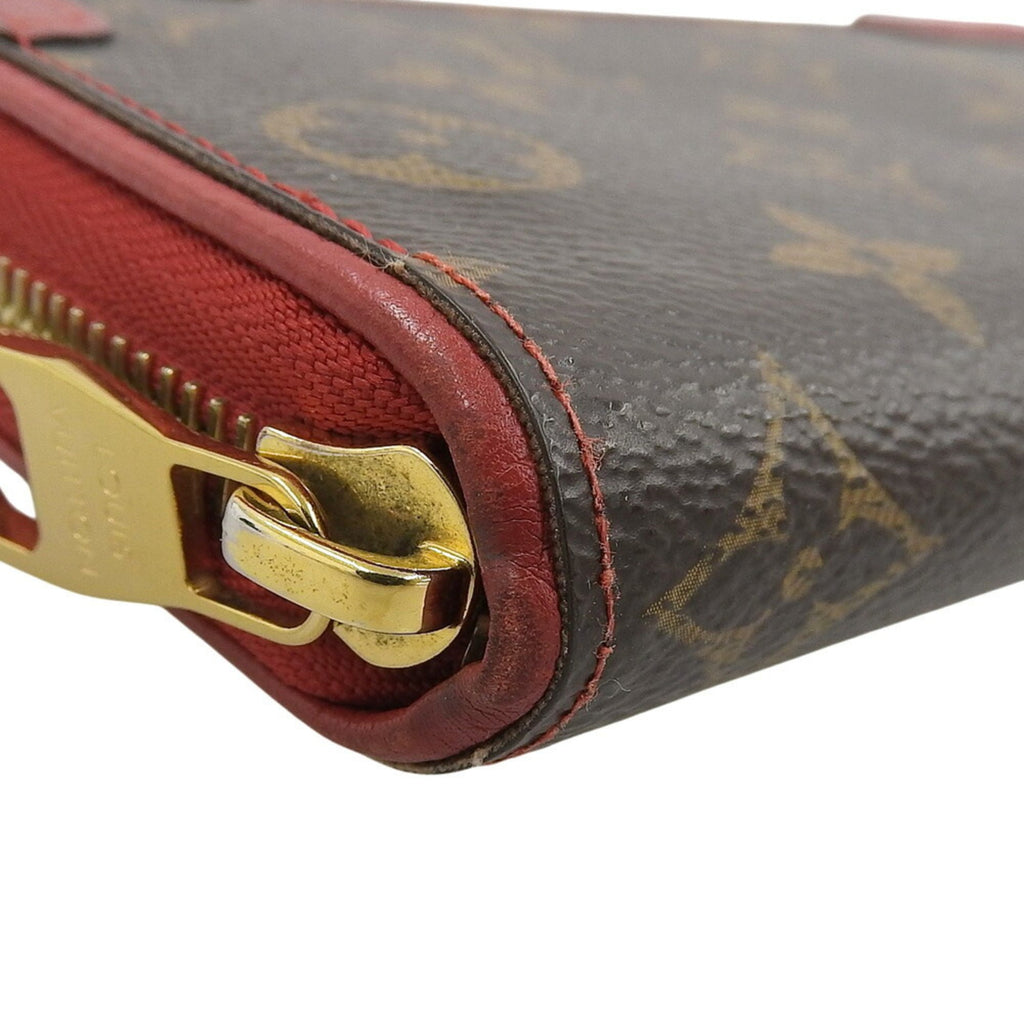 Louis Vuitton Monogram Red Color Pvc Long Wallet