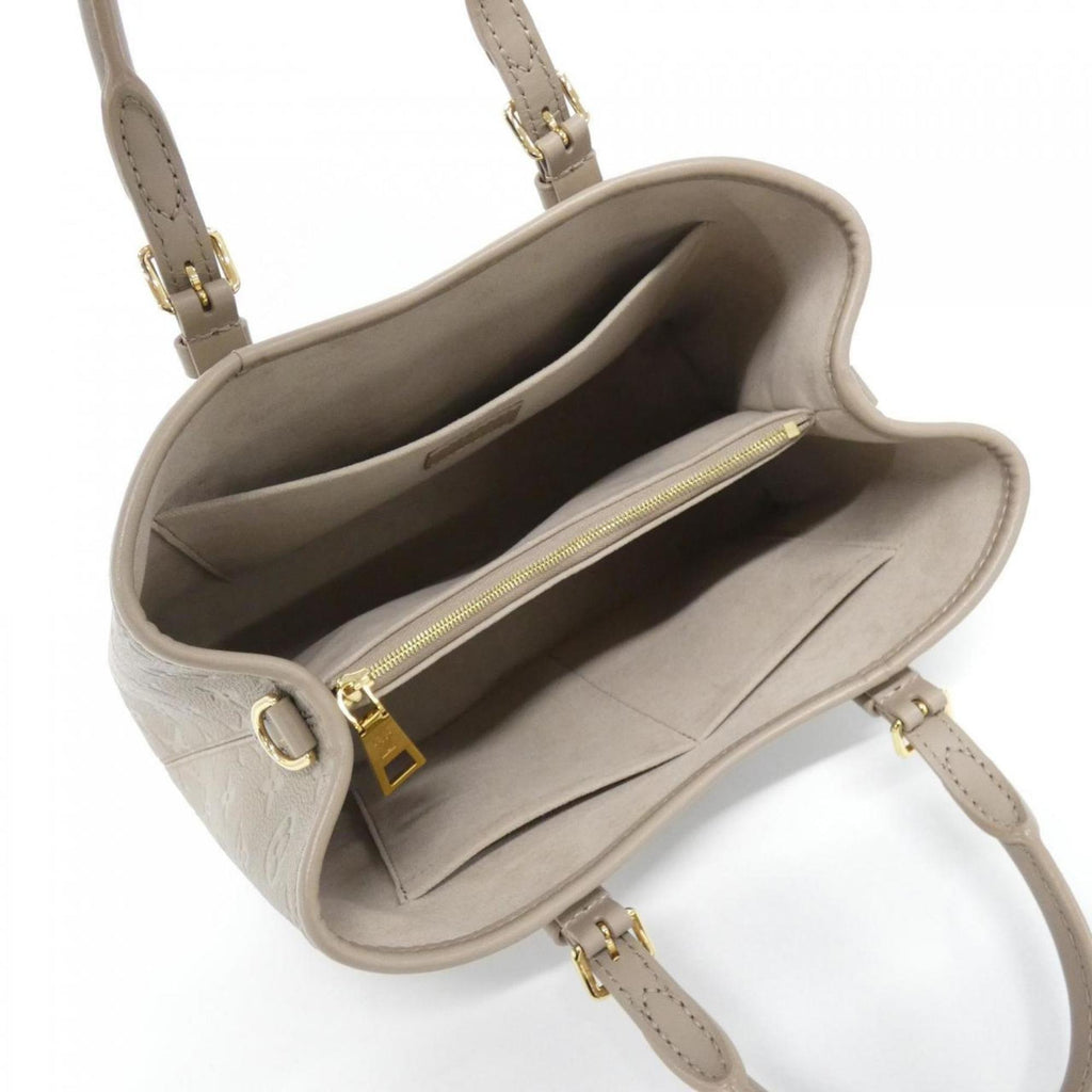 Louis Vuitton Beige Tourterelle Leather Handbag