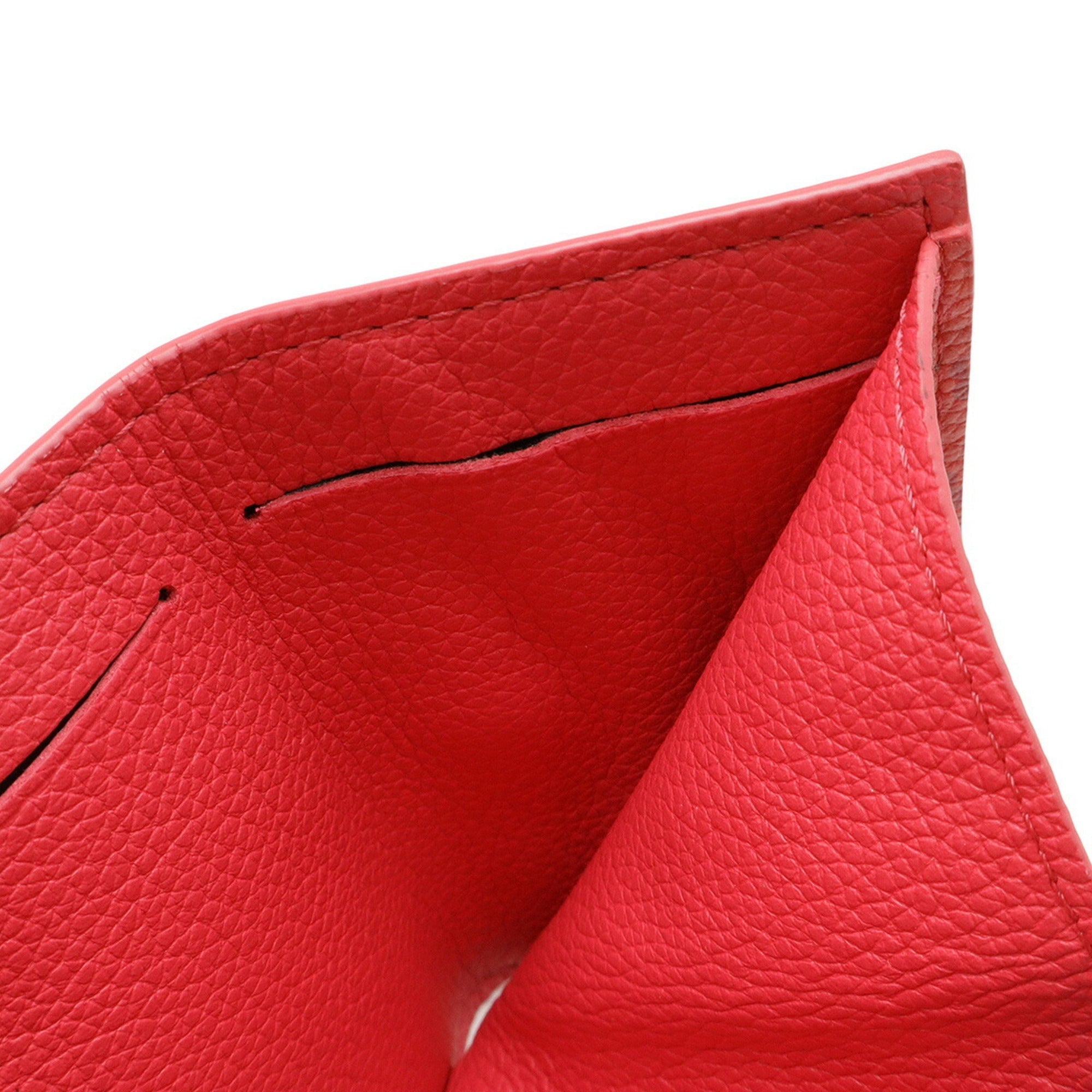 Louis Vuitton Fuchsia Fuchsia Pink Leather Wallet (Tri-Fold)
