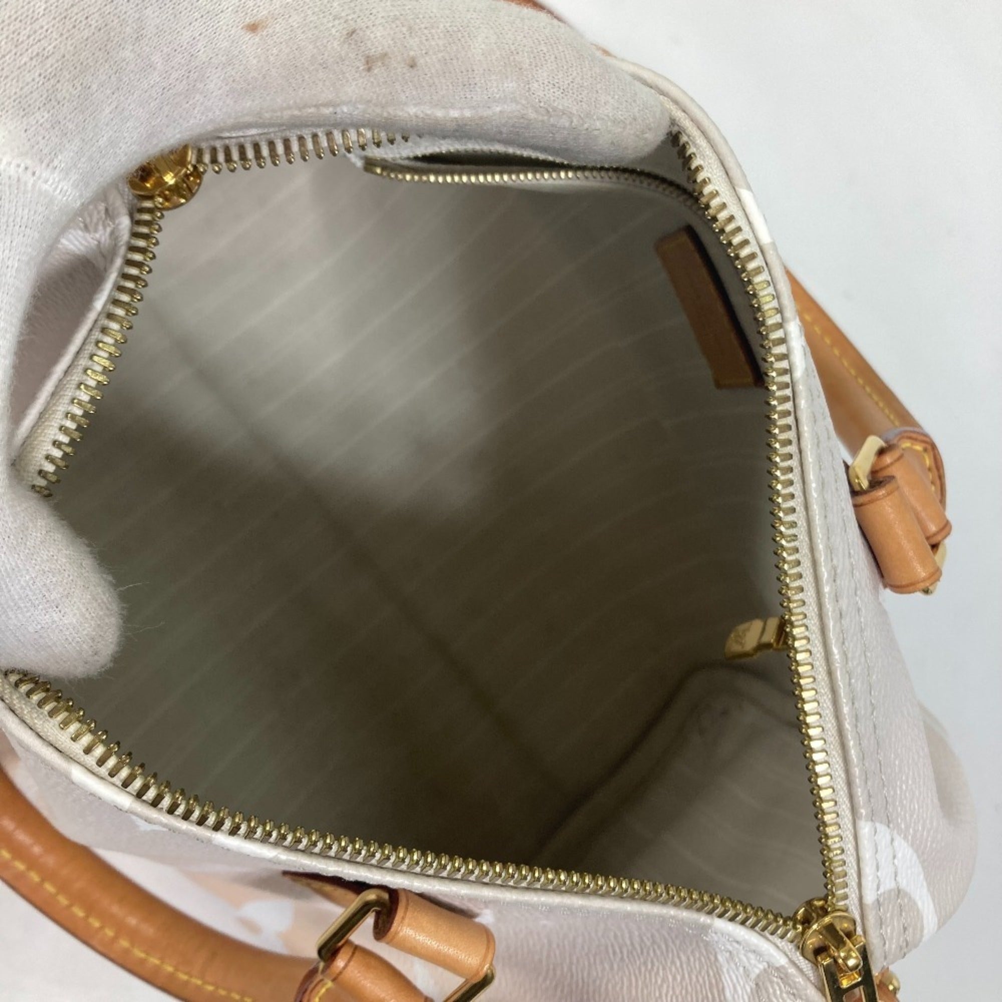 Louis Vuitton Orange Monogram Boston Bag Handbag Shoulder Bag
