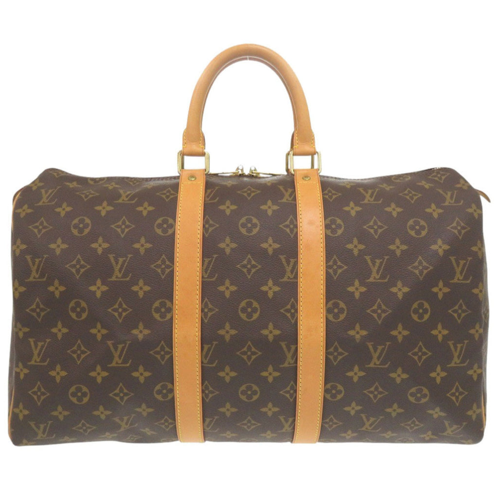 Louis Vuitton Brown Monogram Canvas Boston Bag