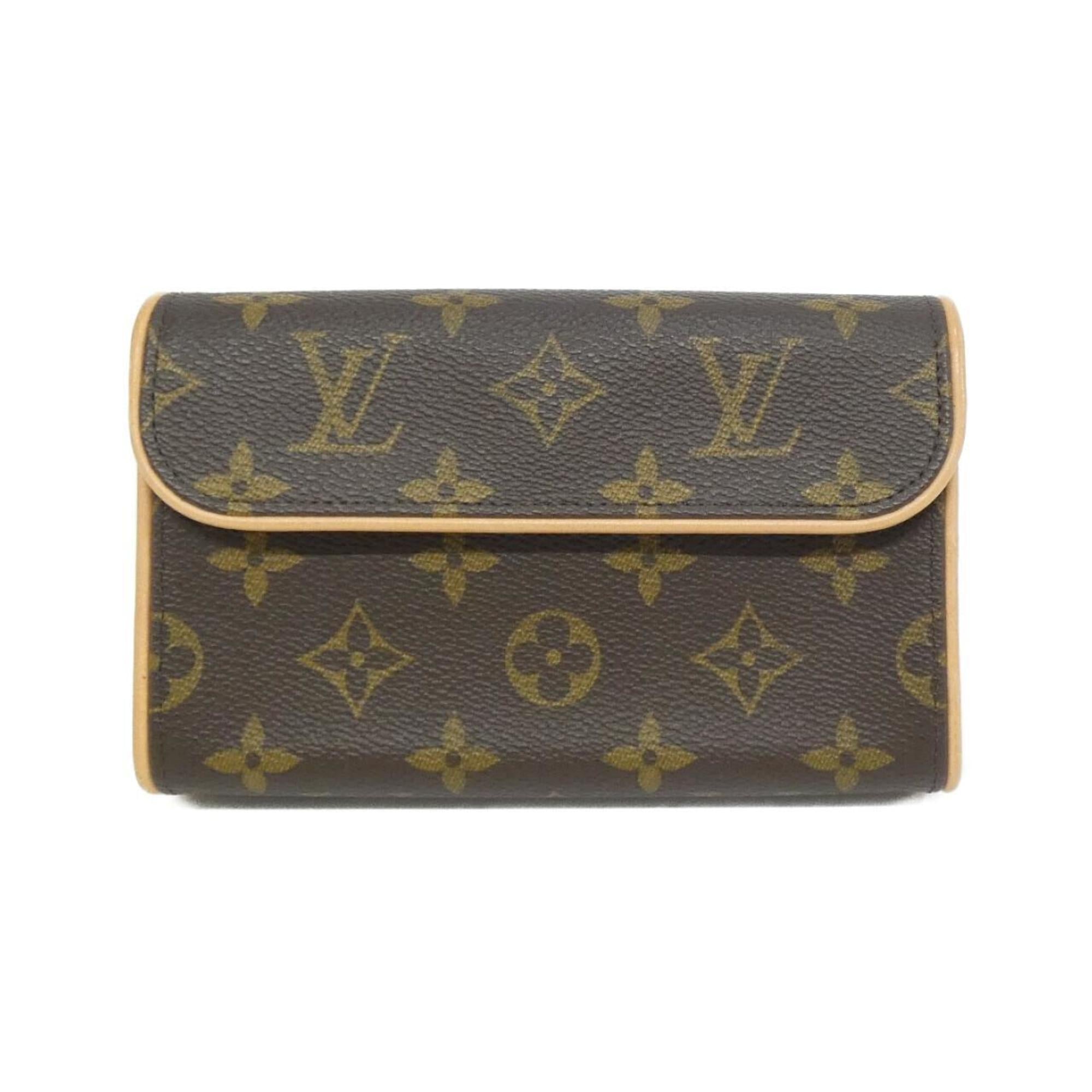 Louis Vuitton Marron Coated Canvas Fanny Pack Pochette