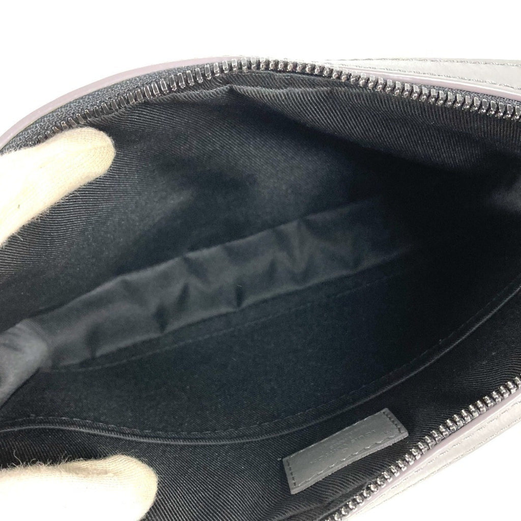 Louis Vuitton Gray Monogram Shadow Clutch Bag Shoulder Bag
