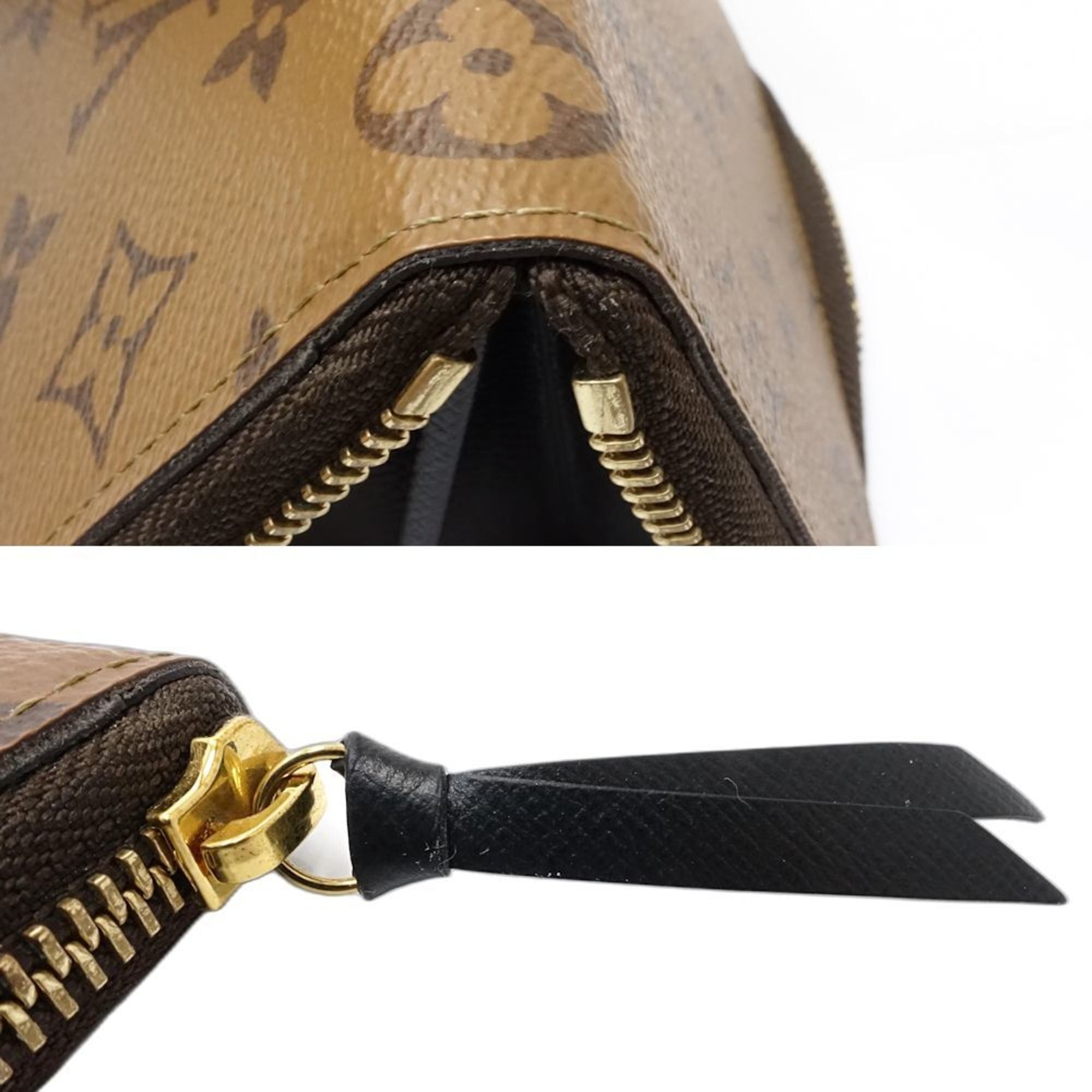 Louis Vuitton Monogram Reverse Brown Canvas Long Wallet