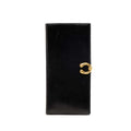 Gucci Black Leather Long Wallet (Bi-Fold) (Pre-Owned)
