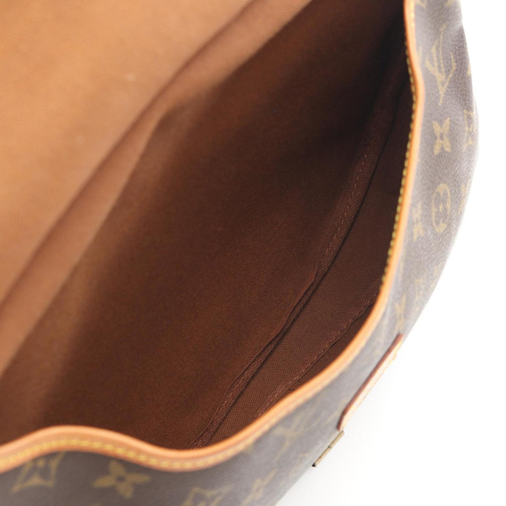 Louis Vuitton Brown Monogram Monogram Leather Handbag Shoulder Bag