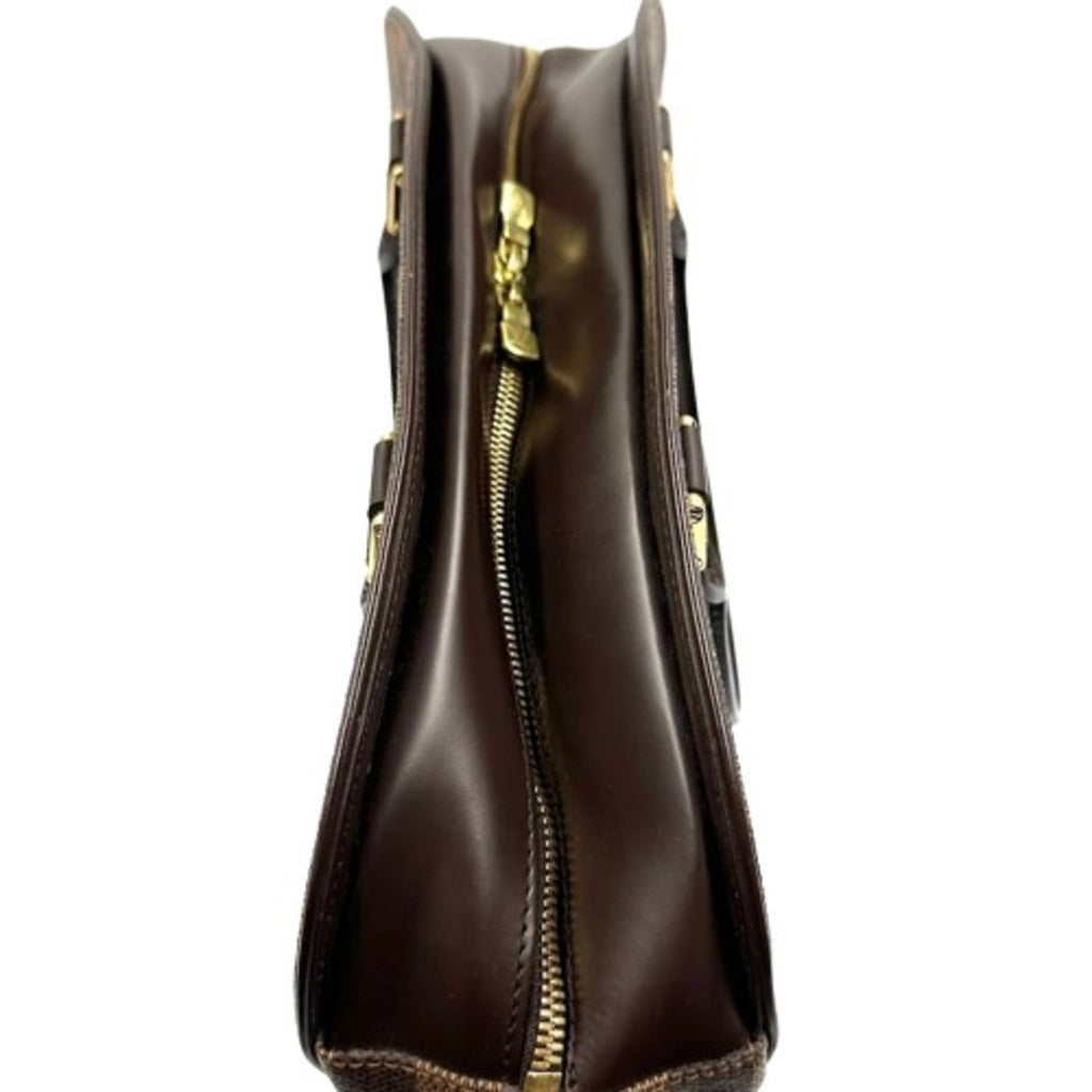 Louis Vuitton Damier Brown Pvc Handbag