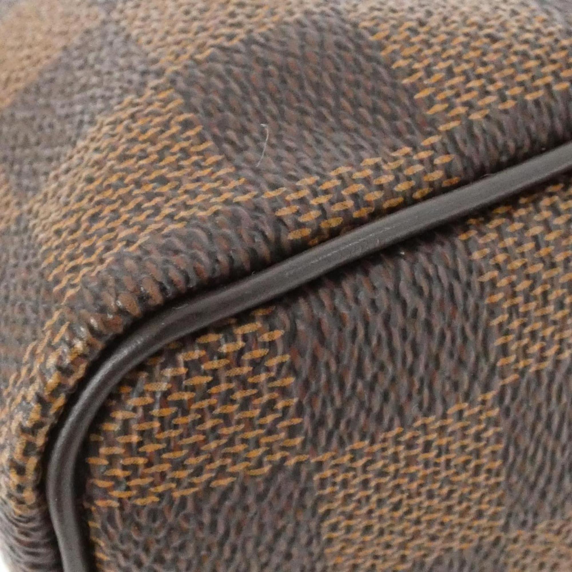 Louis Vuitton Ebene Coated Canvas Boston Bag