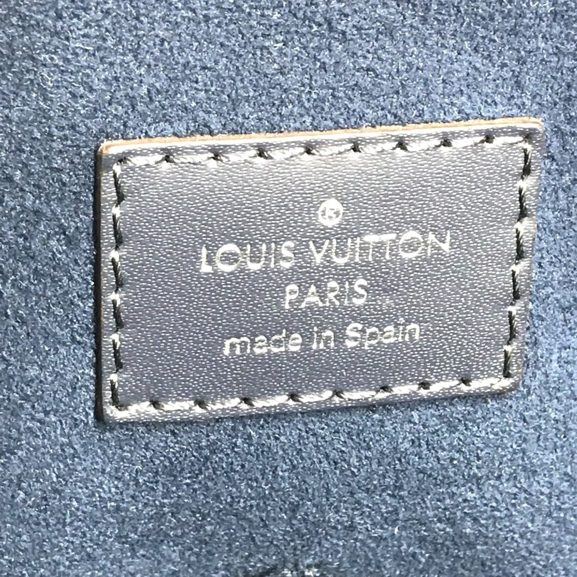 Louis Vuitton Navy Navy Blue Epi Leather Handbag