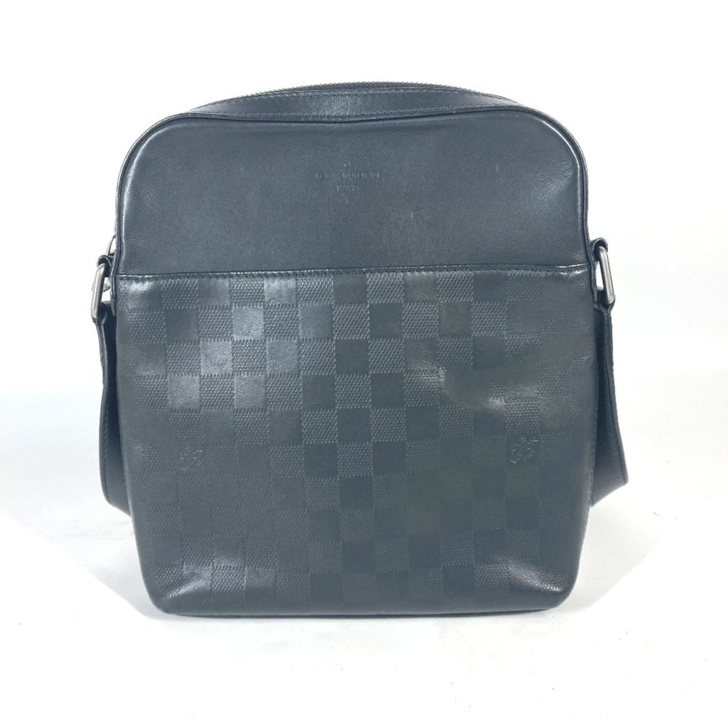 Louis Vuitton Black Galle Onyx Damier Infini Pochette Shoulder Bag