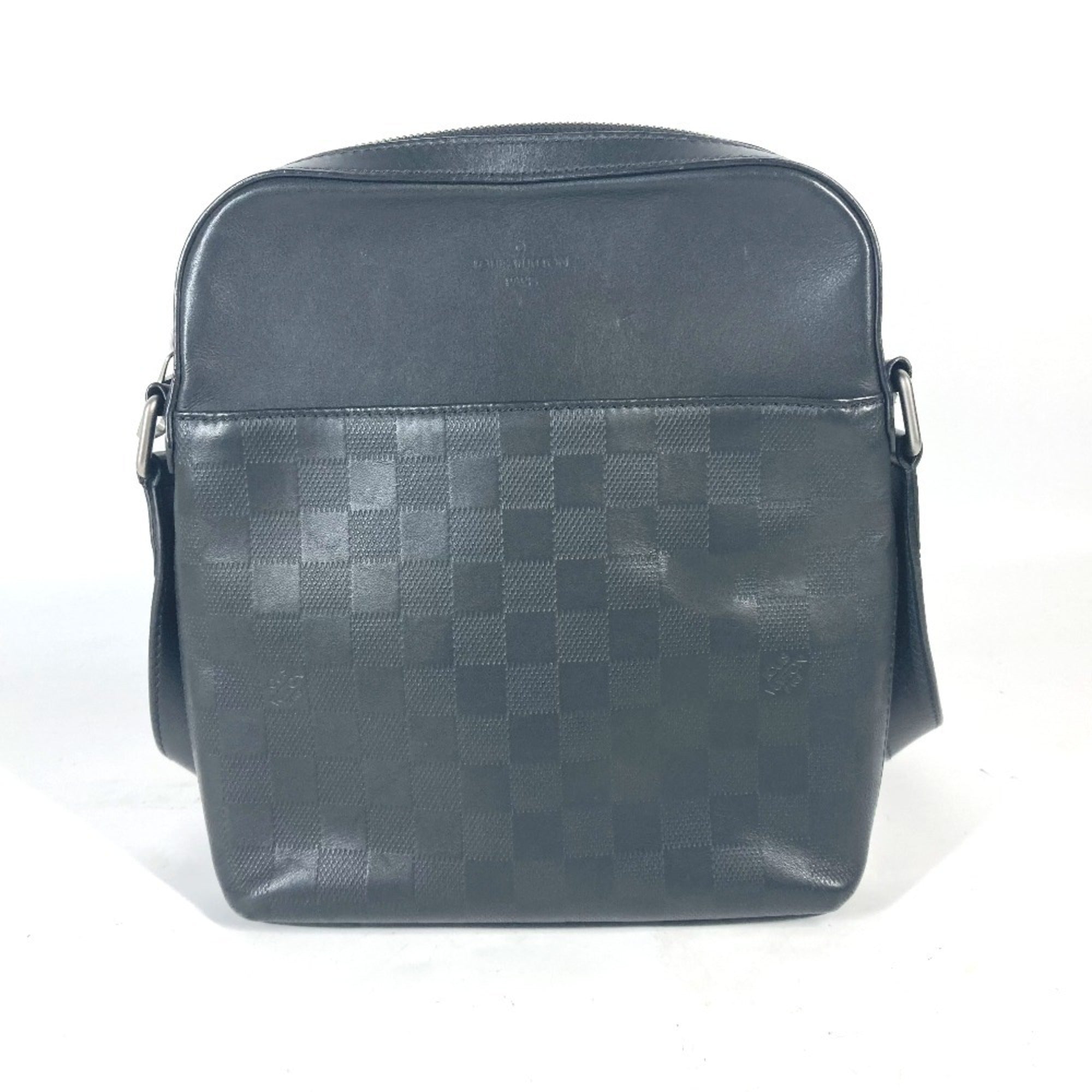 Louis Vuitton Black Galle Onyx Damier Infini Pochette Shoulder Bag