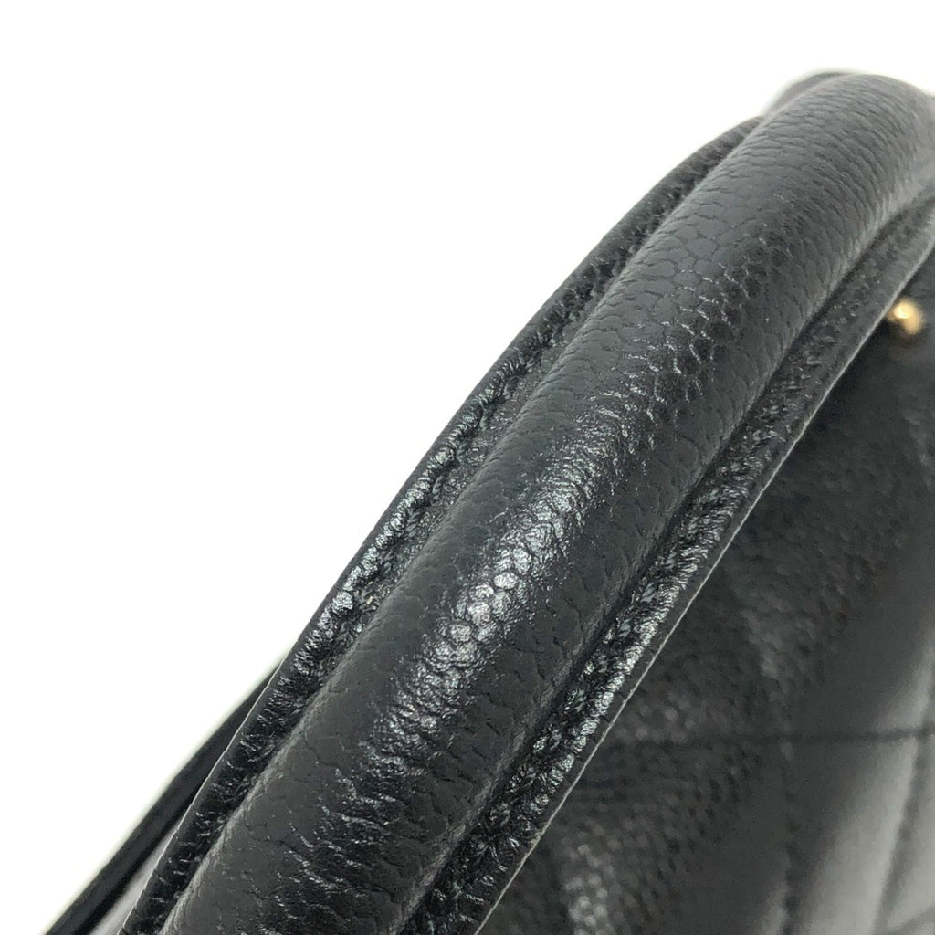 Chanel Black Leather Handbag