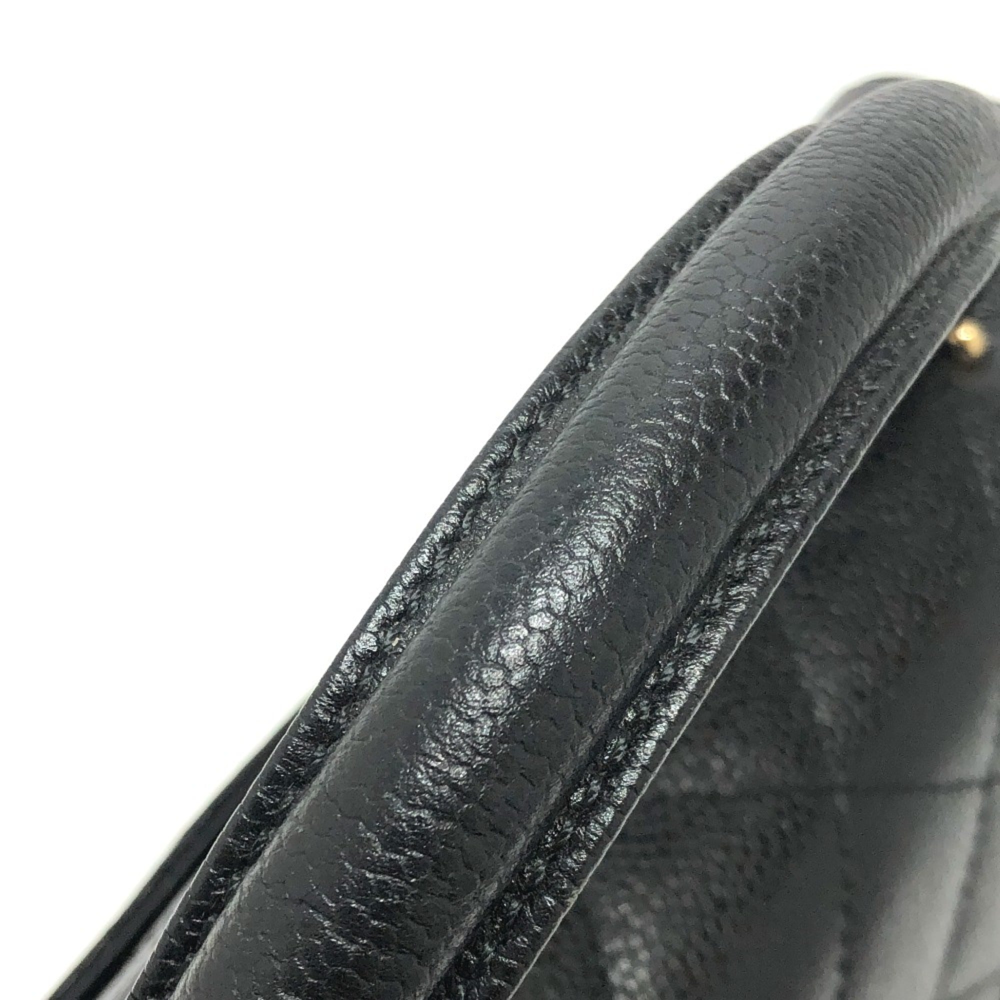 Chanel Black Leather Handbag