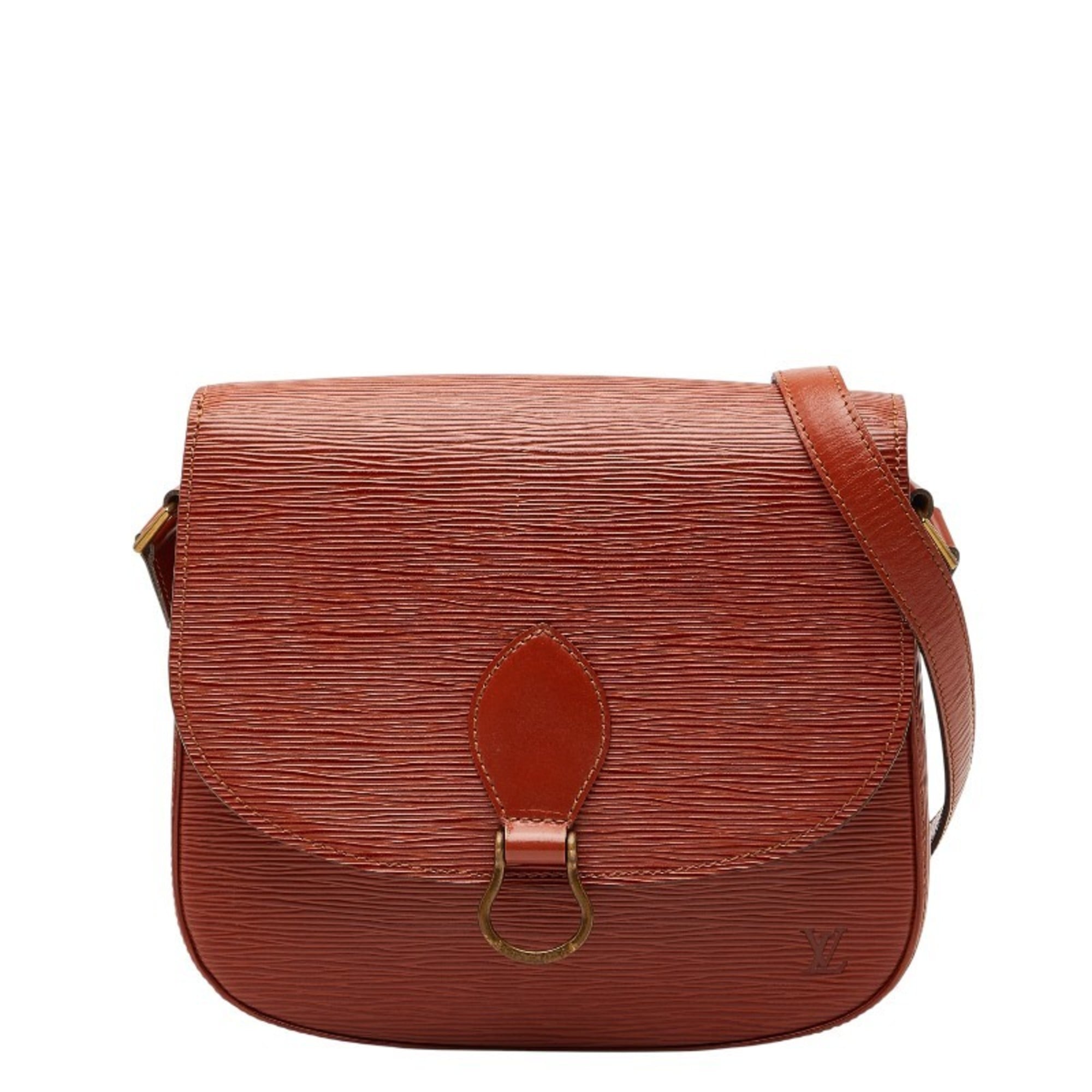 Louis Vuitton Kenyan Brown Leather Shoulder Bag
