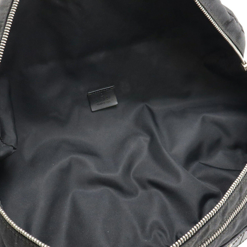 Gucci Black Nylon Canvas Sling Bag (Pre-Owned)