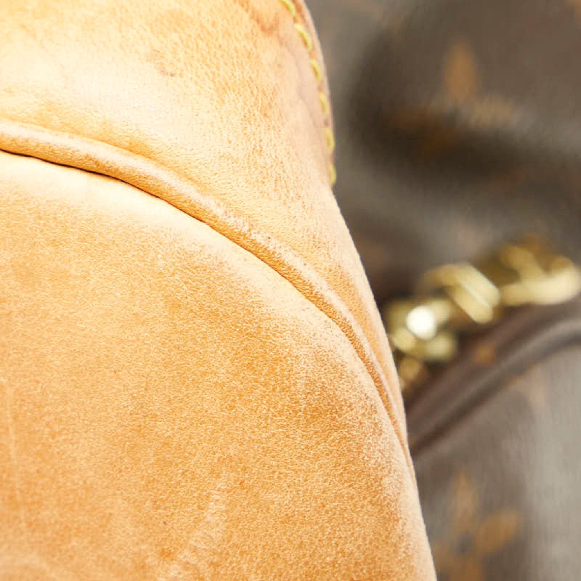 Louis Vuitton Brown Pvc Leather Backpack