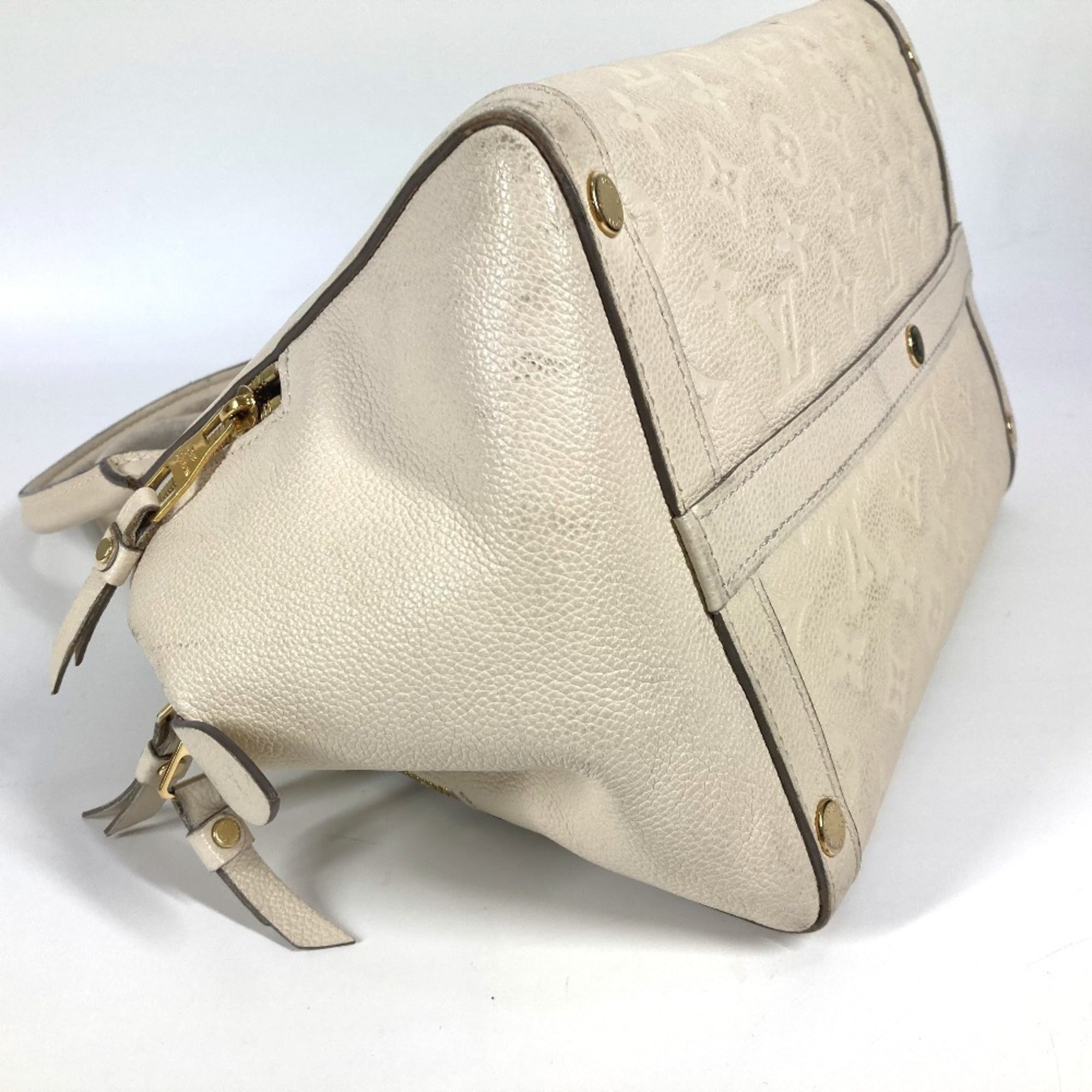 Louis Vuitton Monogram Empreinte Neige White Monogram Empreinte Handbag Tote Bag