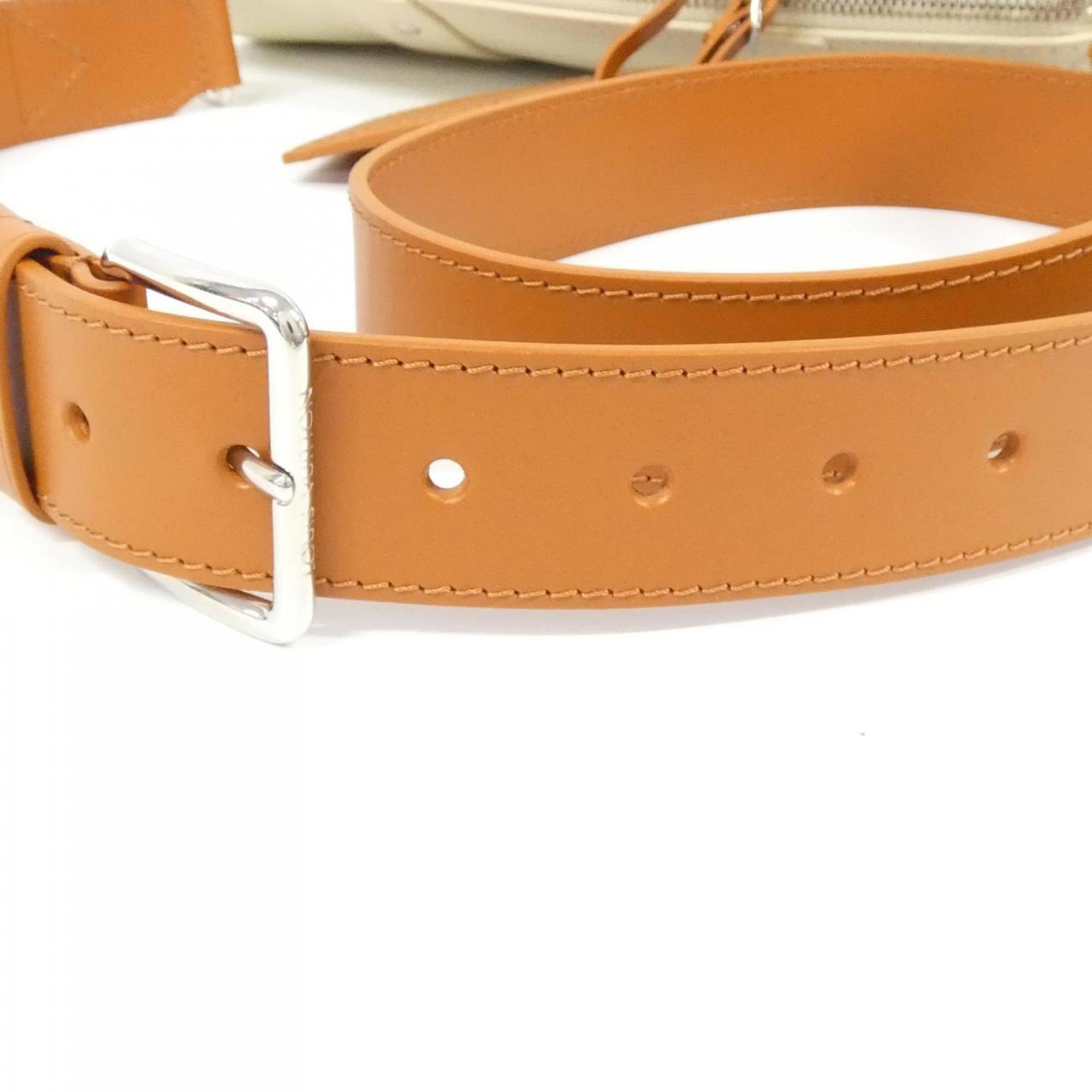 Louis Vuitton Beige Leather Shoulder Bag