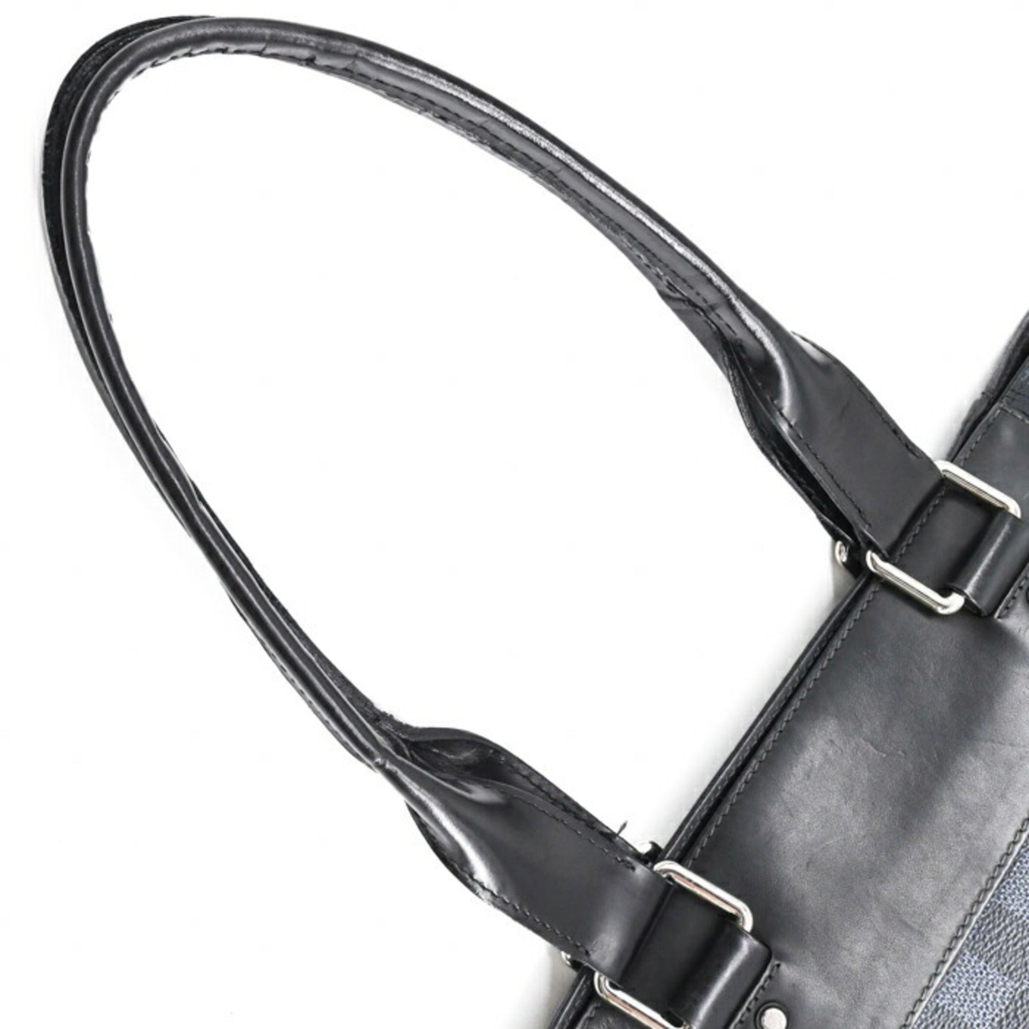 Louis Vuitton Black Damier Graphite Tote Bag