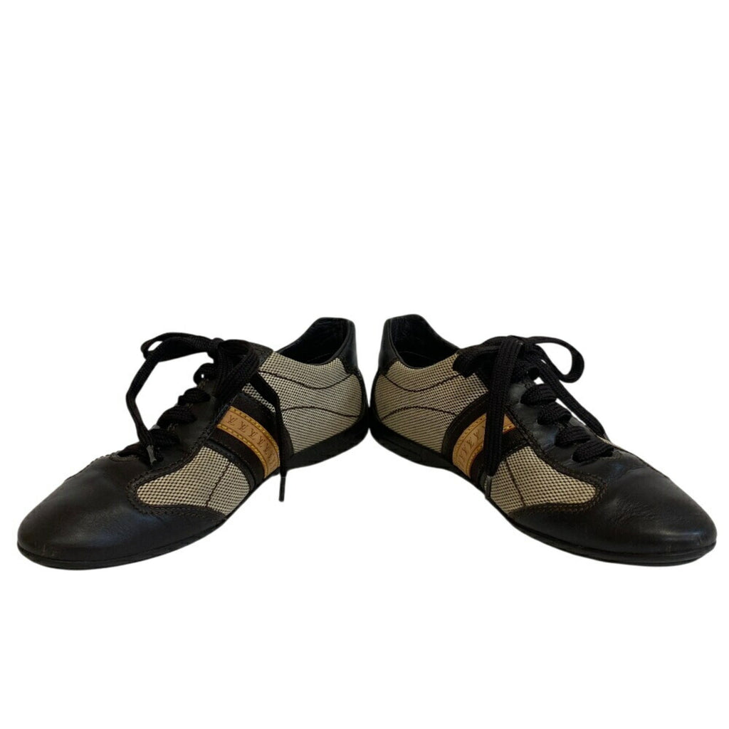 Louis Vuitton Beige Brown Sneakers