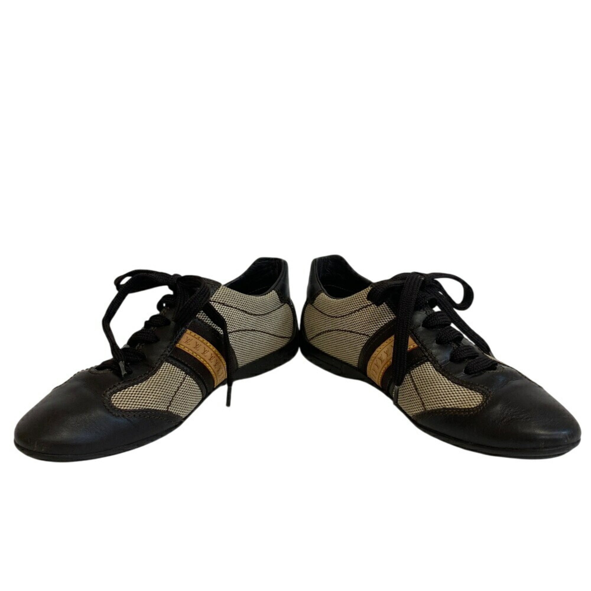 Louis Vuitton Beige Brown Sneakers